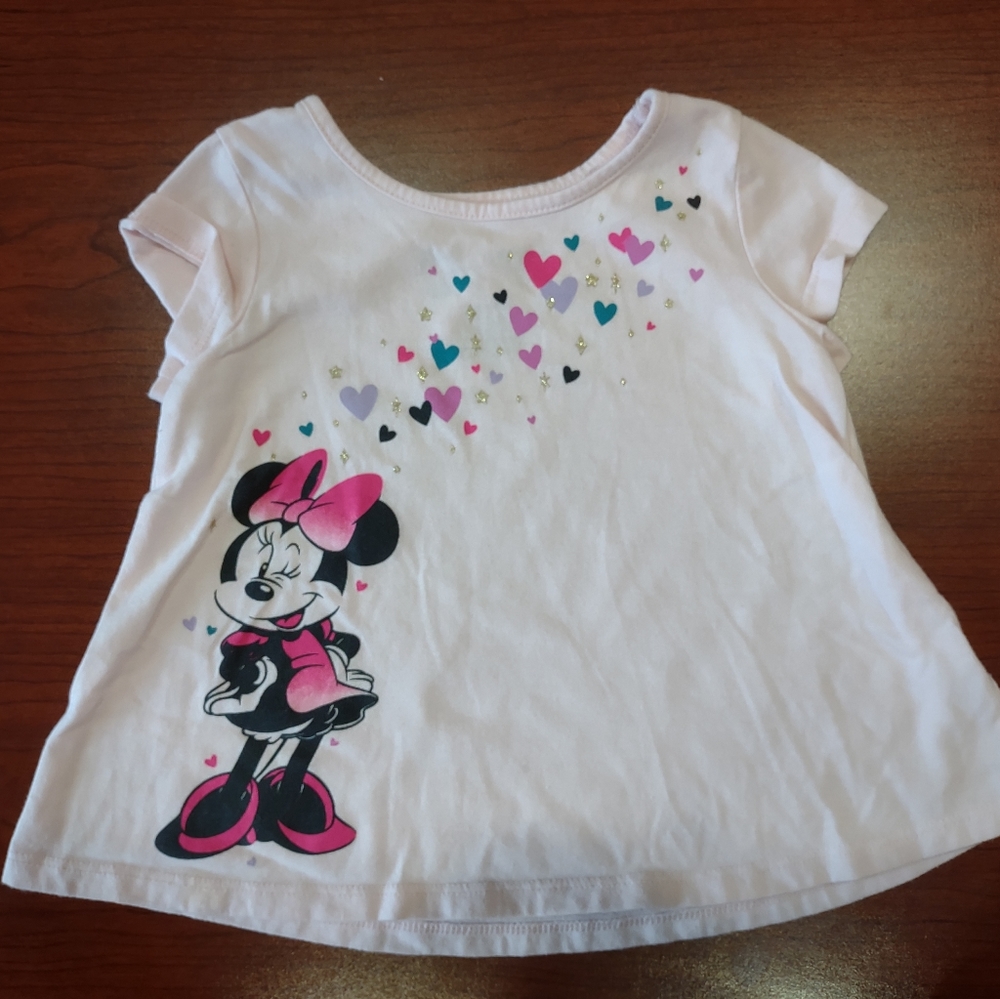 Minnie Mouse Tshirt, pink, size 24M